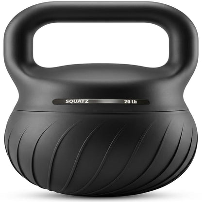 Soft Drop Kettlebell with Wide Handle - Black, 9.1kg