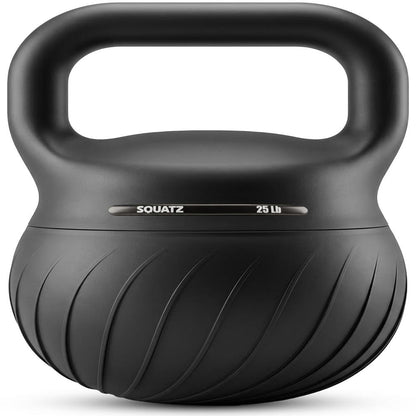Soft Drop Kettlebell with Wide Handle - Black, 11.3kg