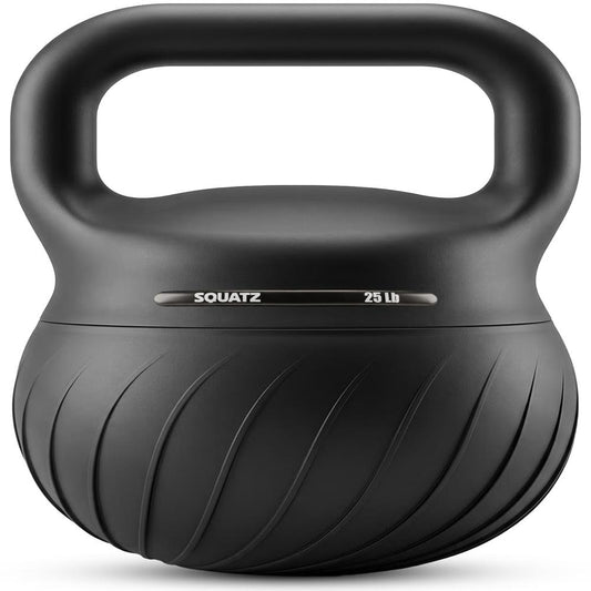 Soft Drop Kettlebell with Wide Handle - Black, 11.3kg